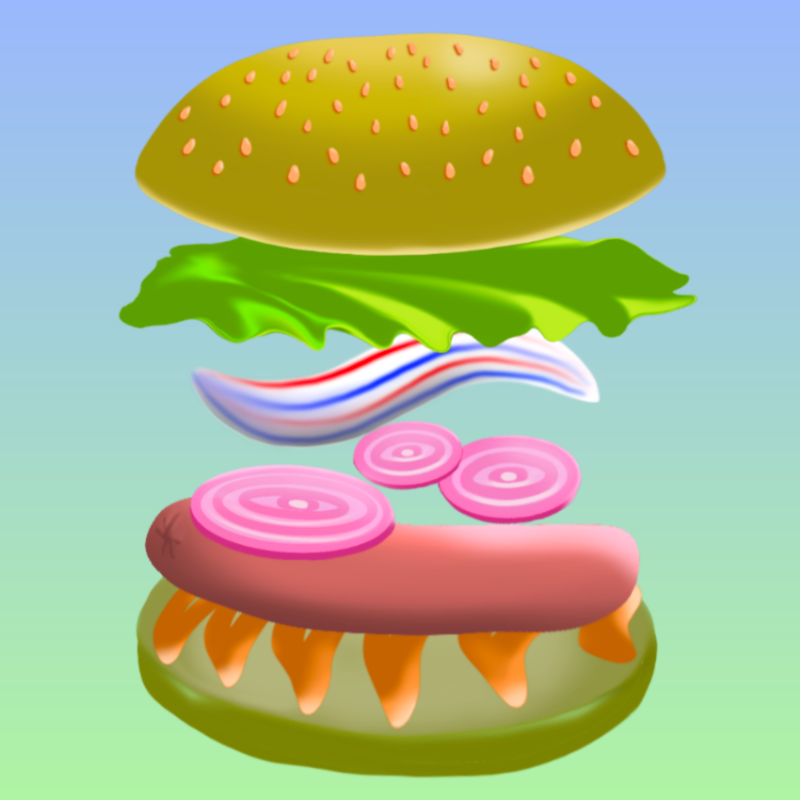 Burger #21 static token preview