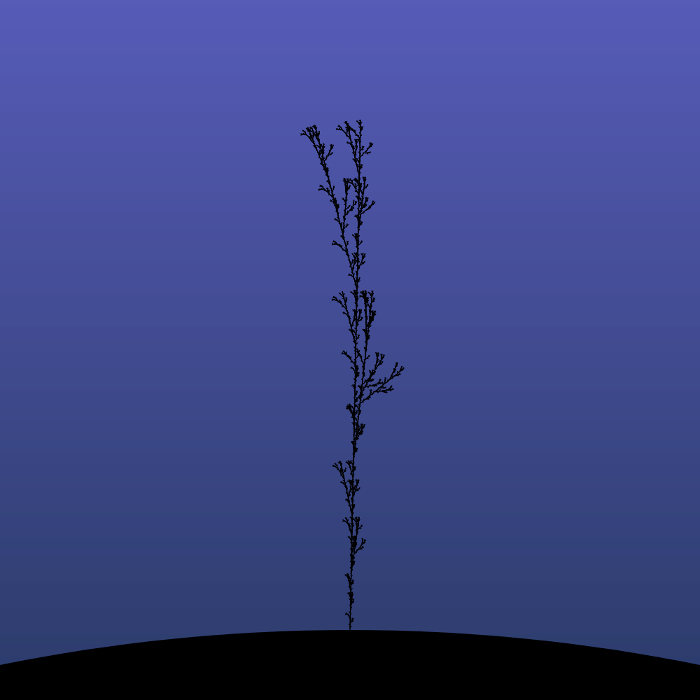 Fractal-Lsystem Tree #3 static token preview