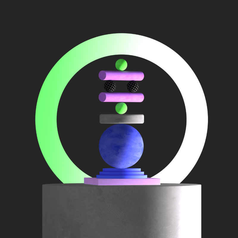 Stacked Beauty #5 static token preview