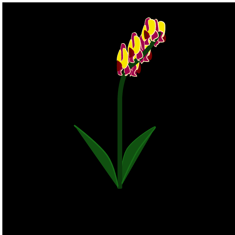 Meta Flower 13 - Orchids #6 static token preview