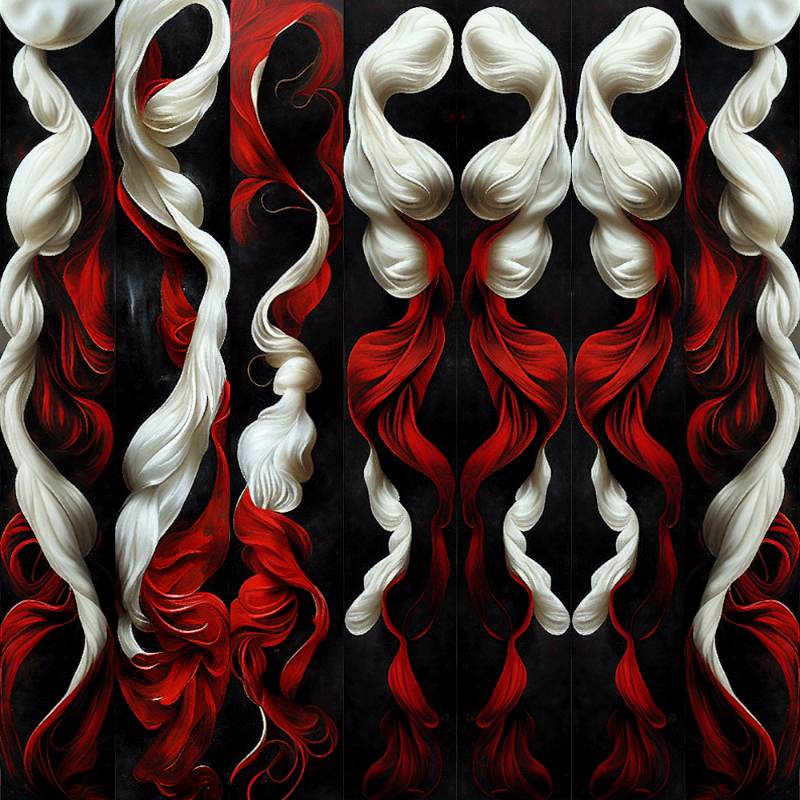AI Red Hair #2 static token preview