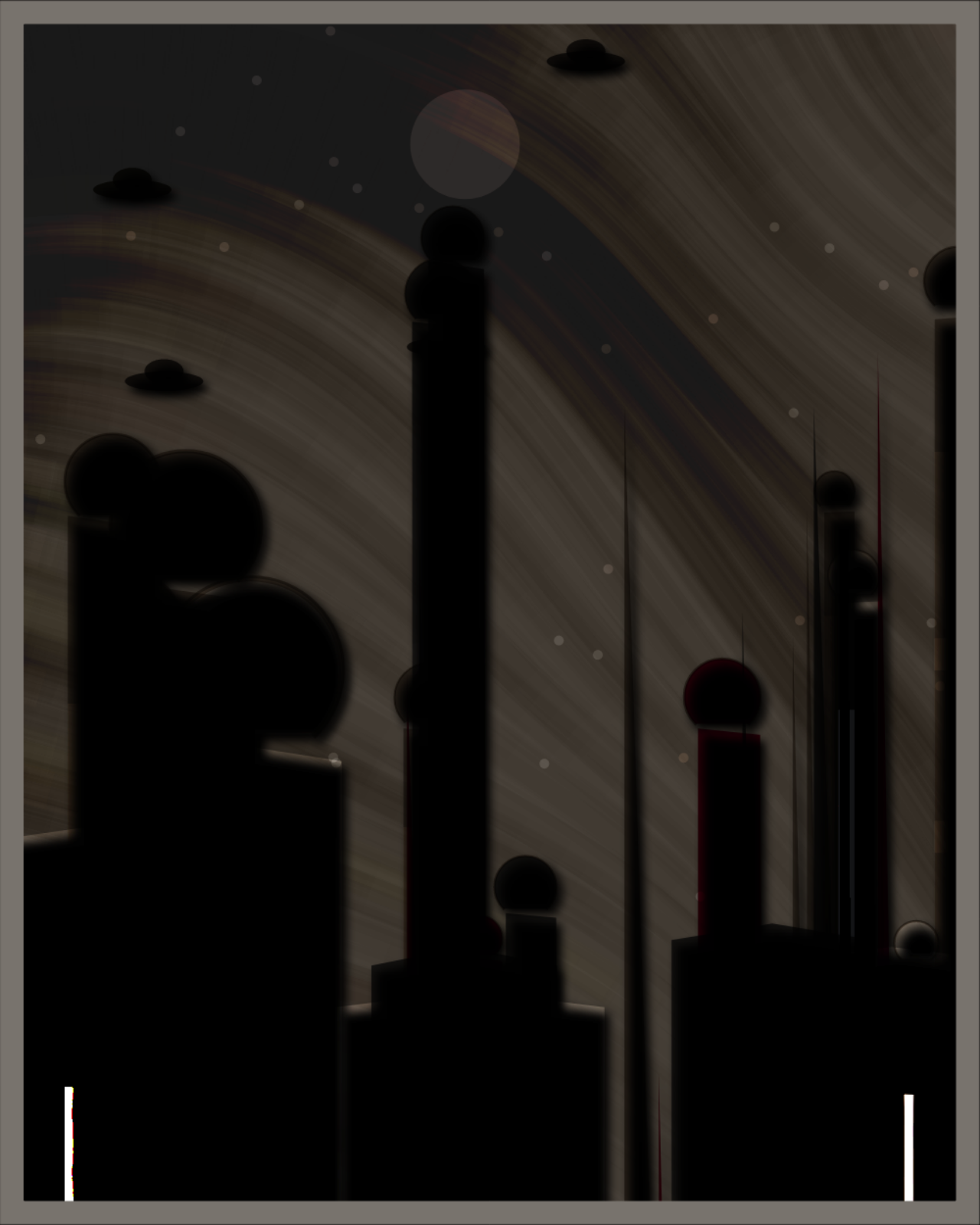 Urban Silhouette #8 static token preview