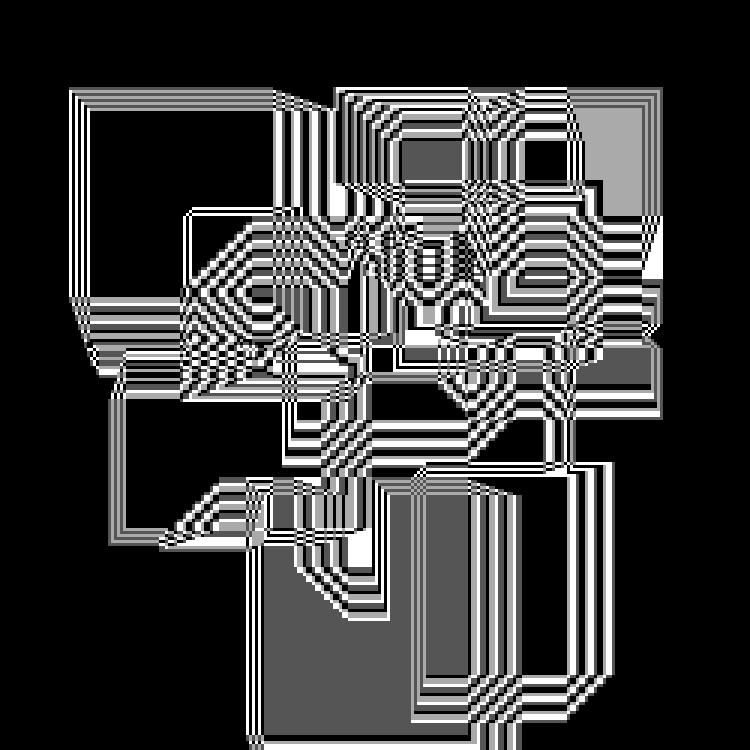 Superimposed Rectangles #23 static token preview
