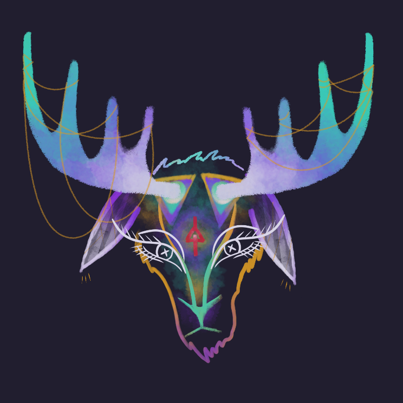 Horned beasts #5 static token preview