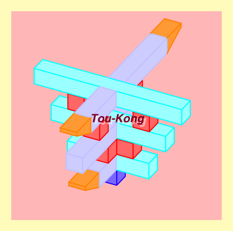 Tou-Kong NFT #5 static token preview