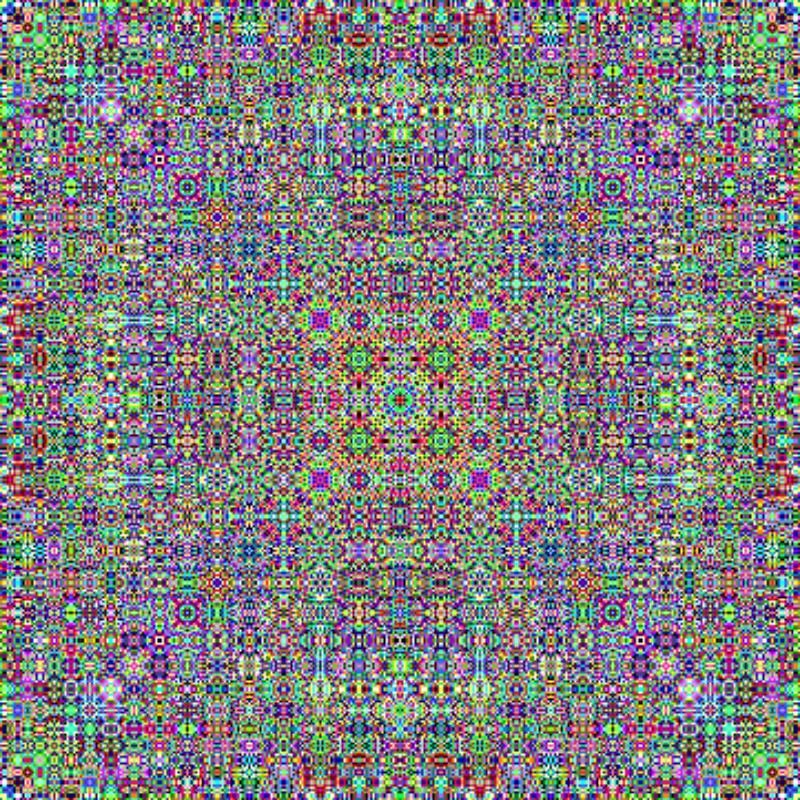 Kaleidoscopic Nexus #17 static token preview