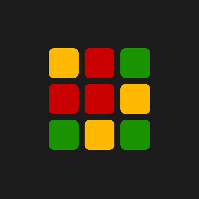 Rubik's Cube #5 static token preview