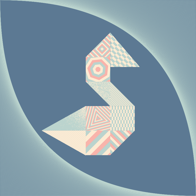Generative Swans 2 #76 static token preview