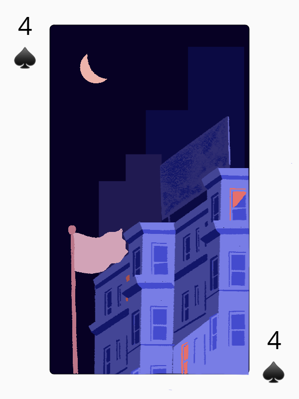 Poker -- Strolling in the Night #18 static token preview