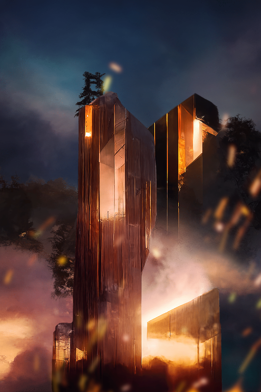 Wooded Solitude #21 static token preview