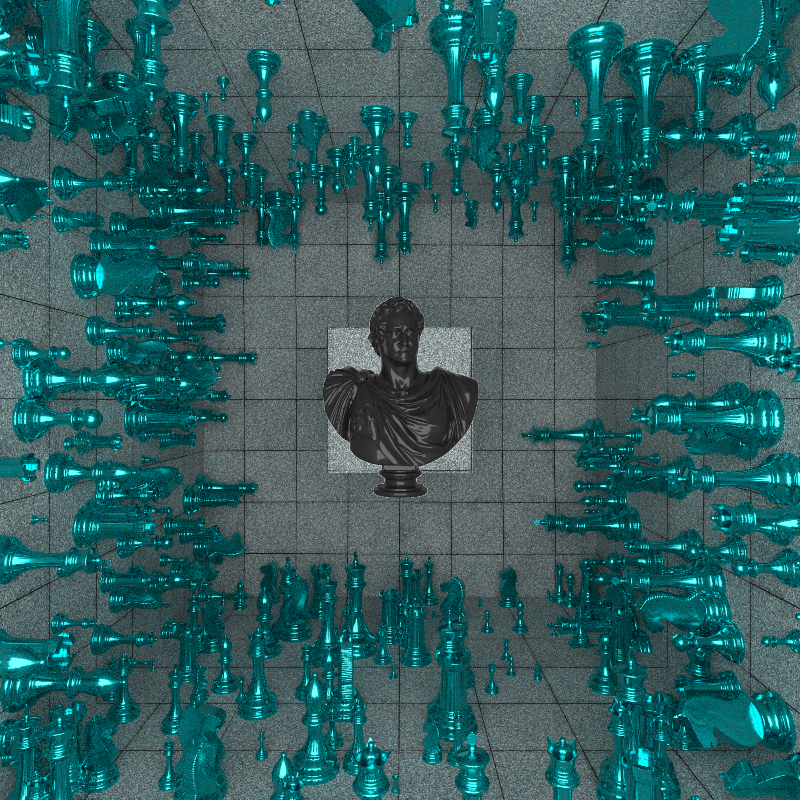 Block of chess #8 static token preview