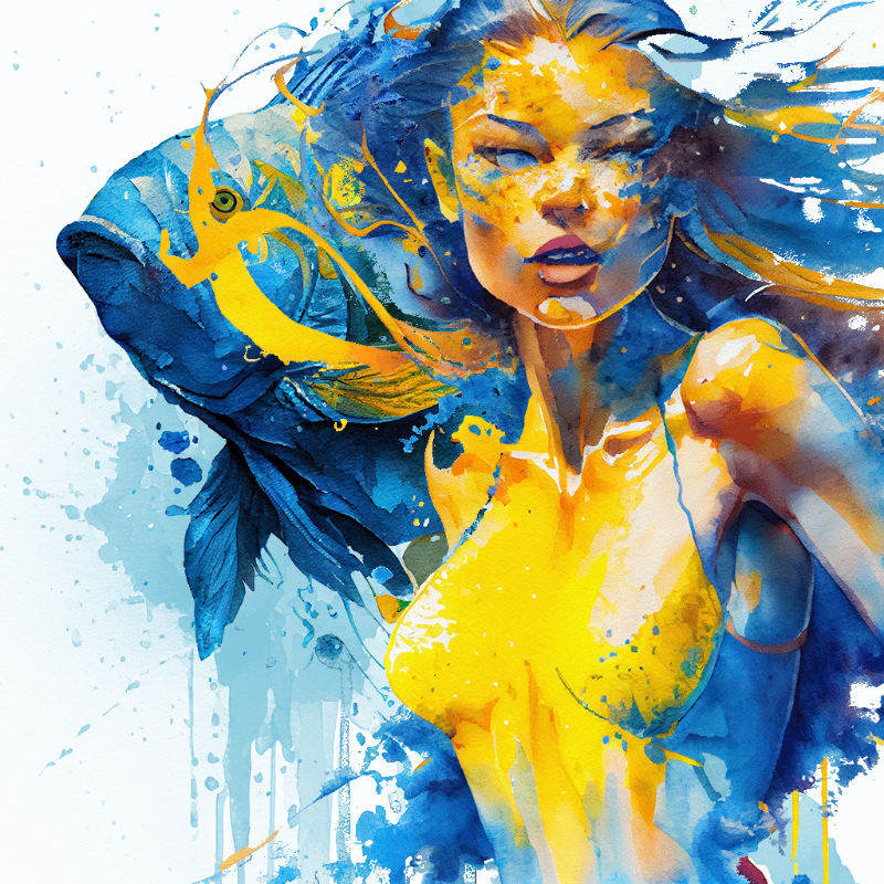 Artemis and Fish #16 static token preview