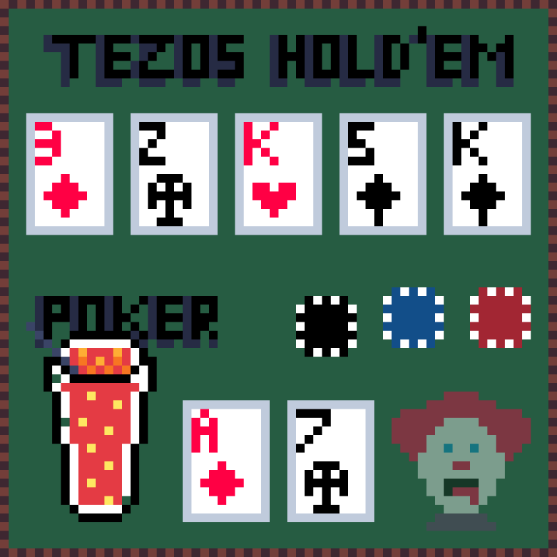 Tezos Hold'em Poker #5 static token preview