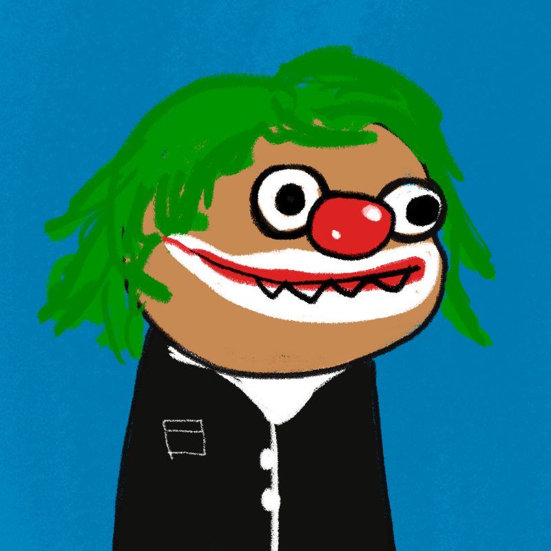 Peculiar clown #26 static token preview