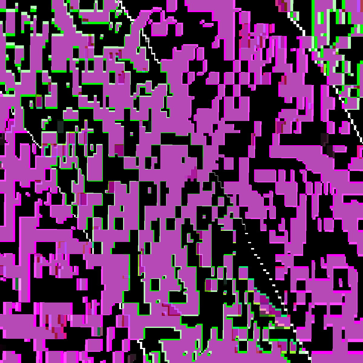 Pixel Topography #21 static token preview