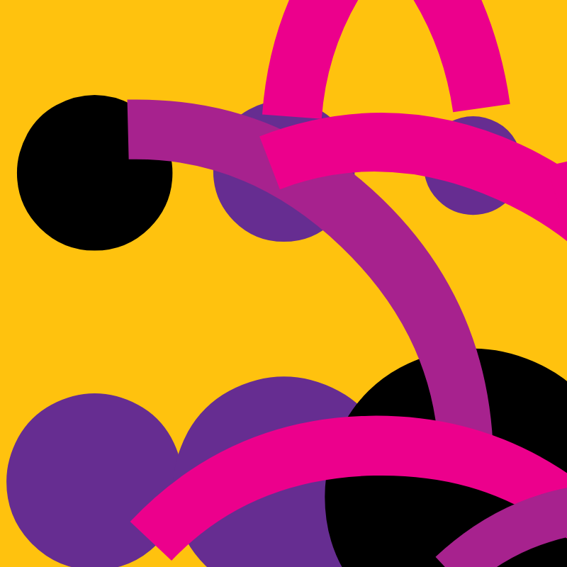 Tumbling Glyphs #7 static token preview