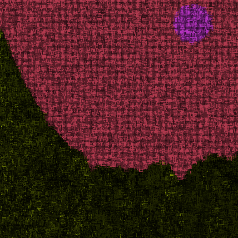 Classic generative landscape V2 #7 static token preview