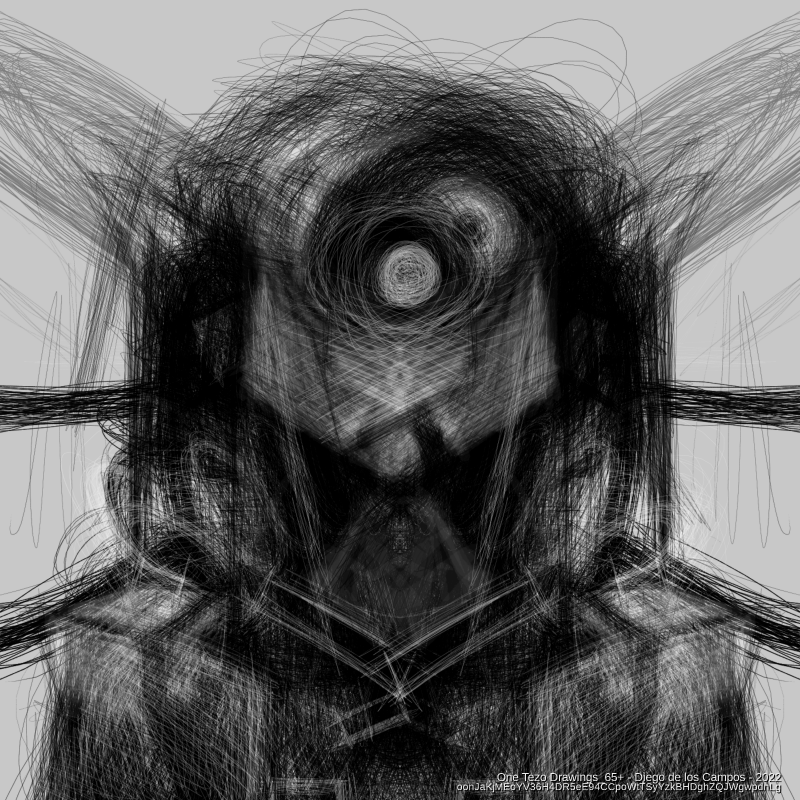 One Tezo Drawings_65+ #2 static token preview