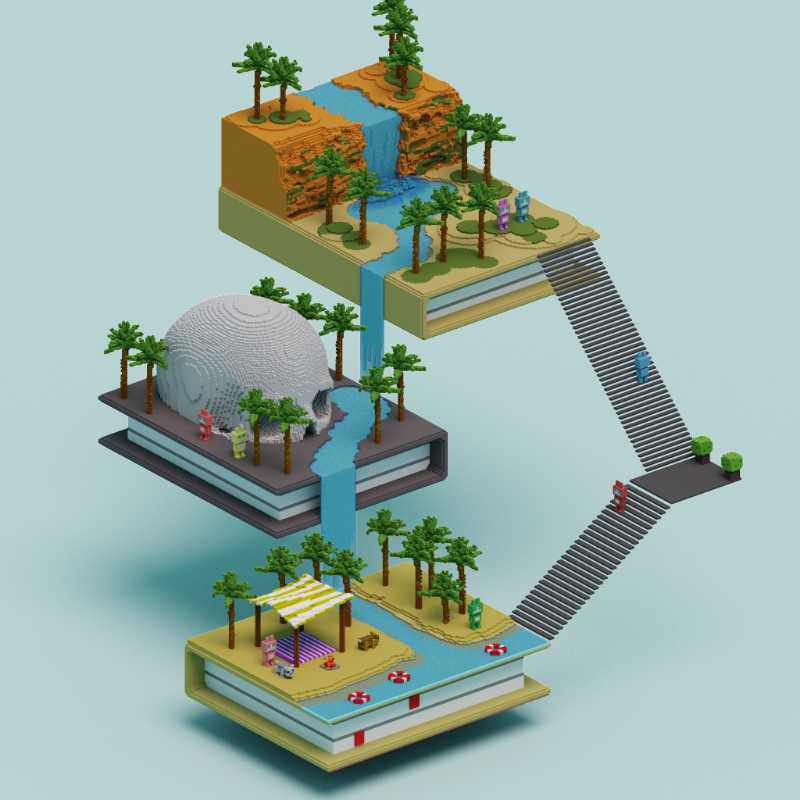 Books and islands #16 static token preview