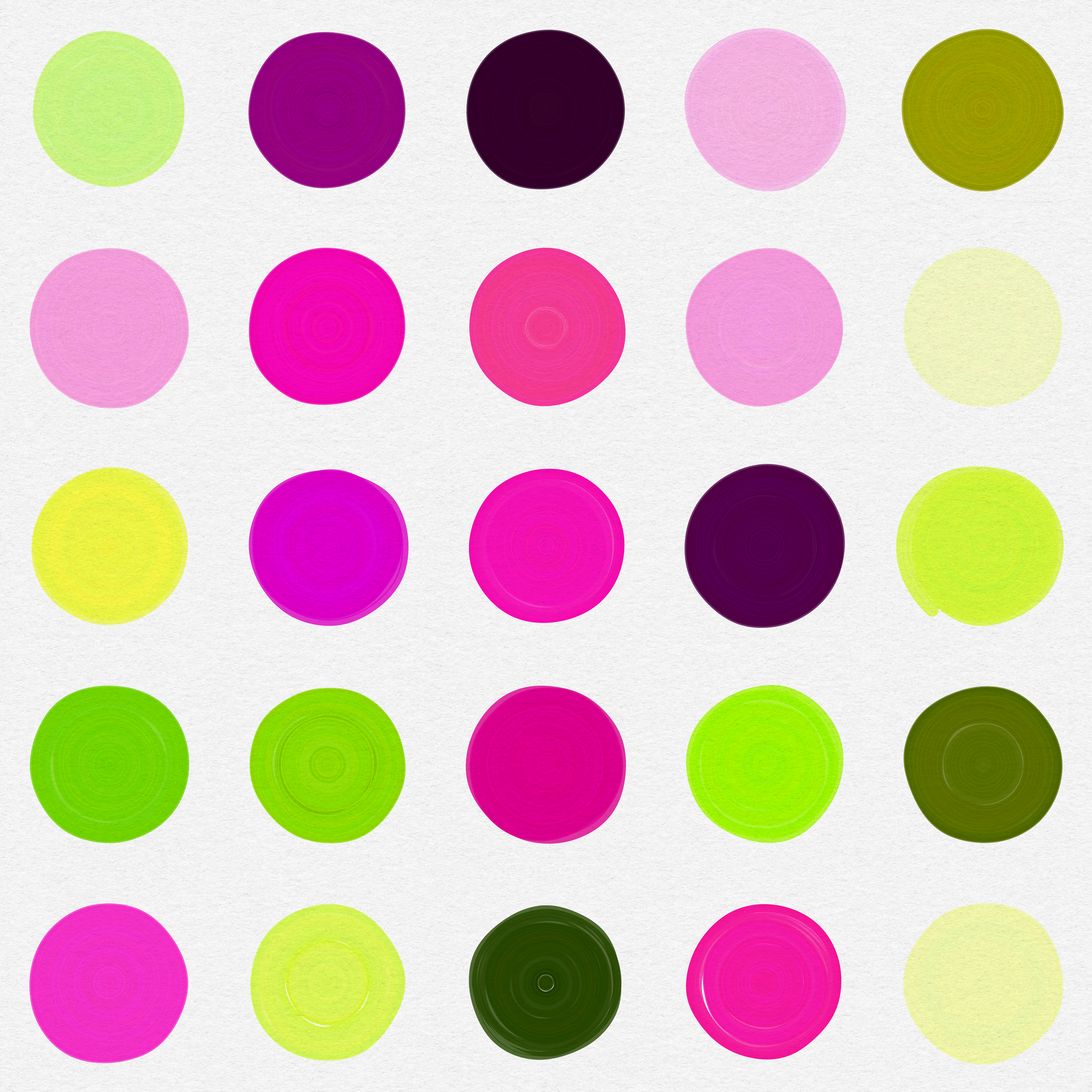 M'Fing Dots on a M'Fing Grid #21 static token preview
