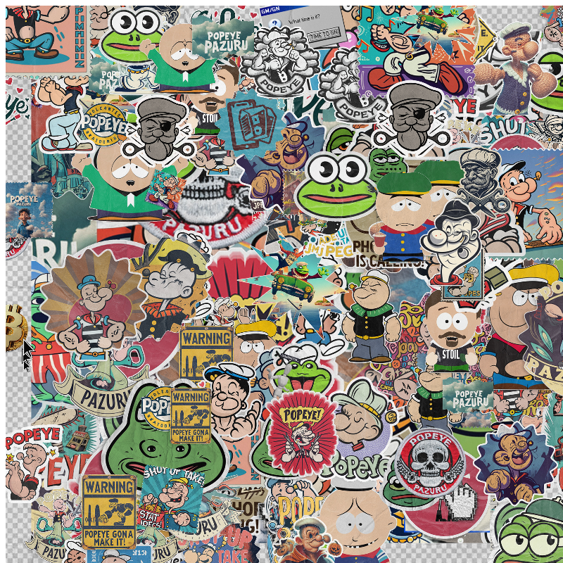 Sticker addict: PEPEYE #15 static token preview