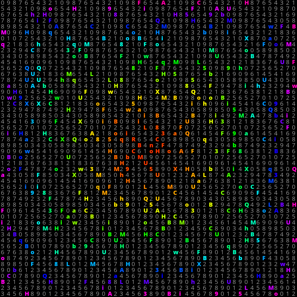 USCII #98 static token preview