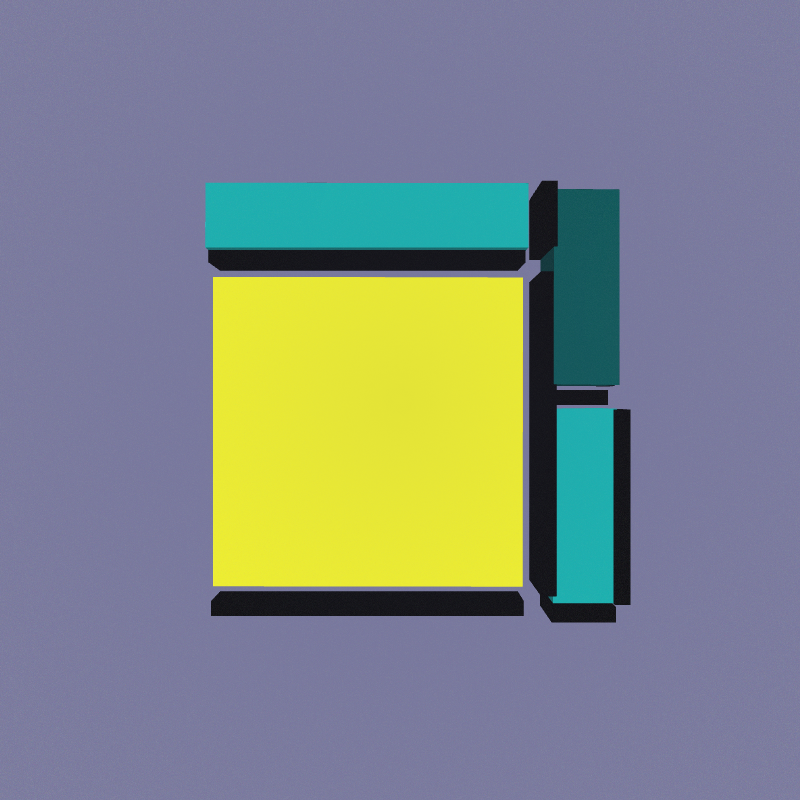 Mondrian3D #12 static token preview