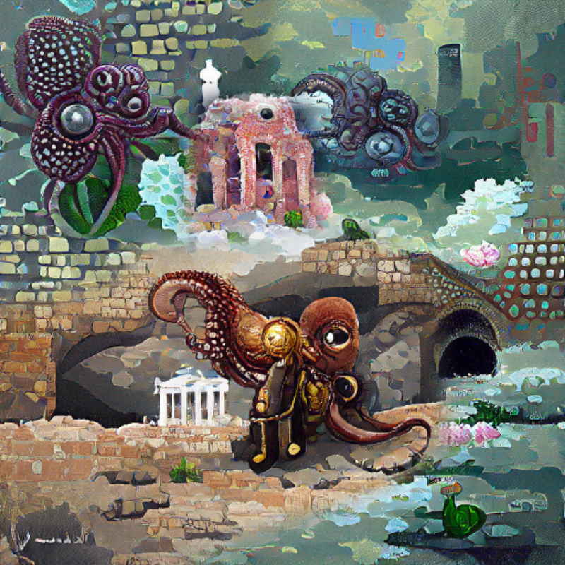 Octopus's Gardens and Ruins #2 static token preview