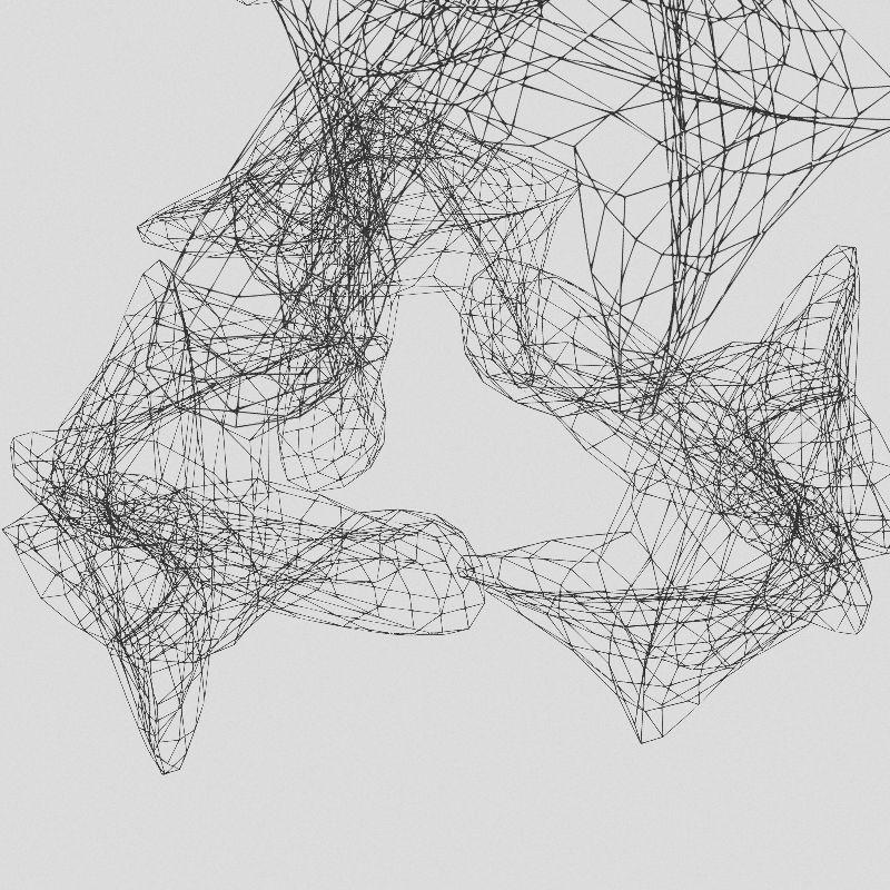 Chaotic Lines #18 static token preview