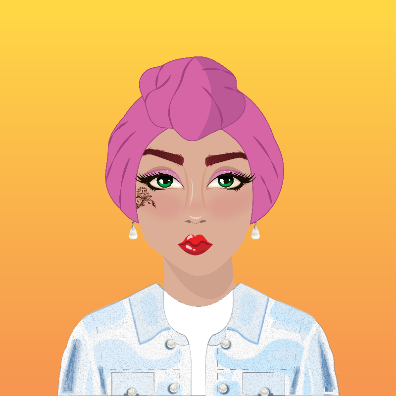 Hijabis NFT #15 static token preview