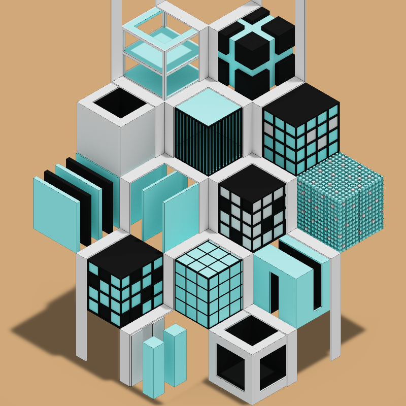 Magic Cubes #9 static token preview