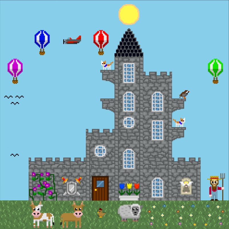 2D Mansion #19 static token preview