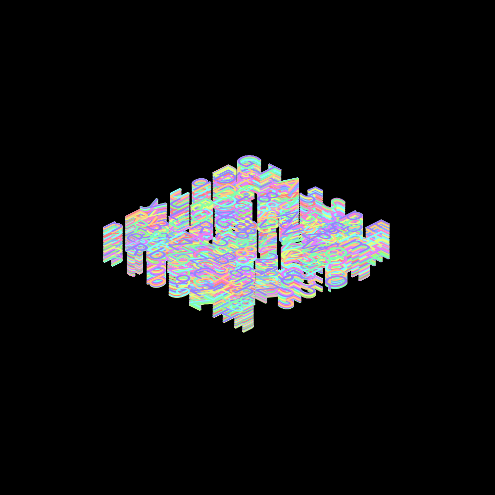 ISCII Rainbow Redux #21 static token preview