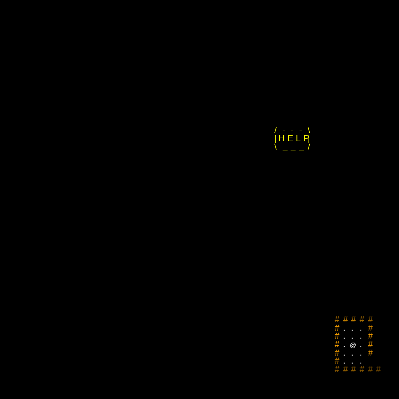ascii dungeons horror #2 static token preview
