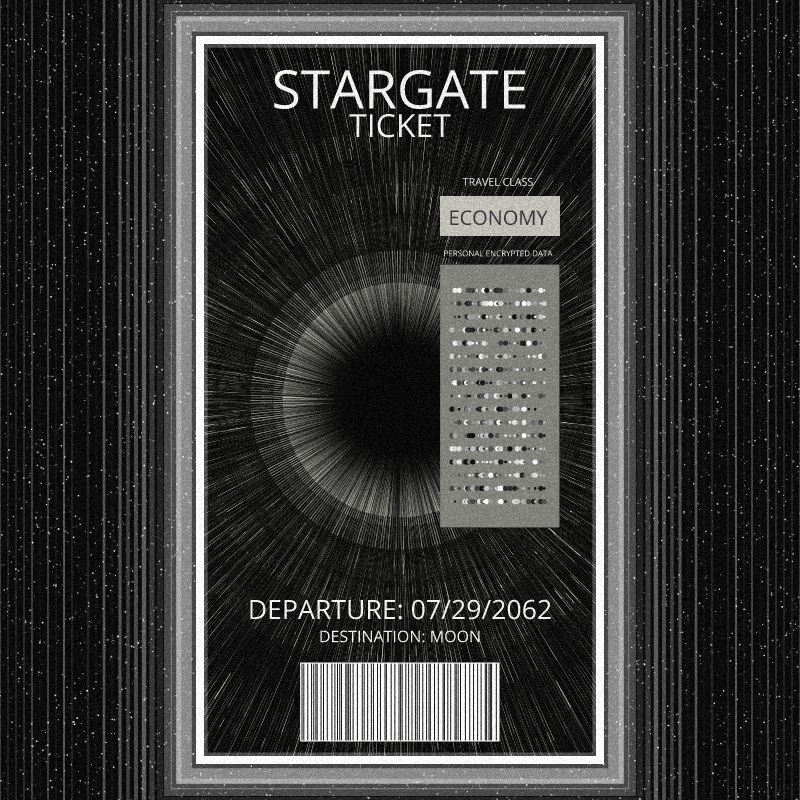 Stargate Ticket | Reboot #7 static token preview