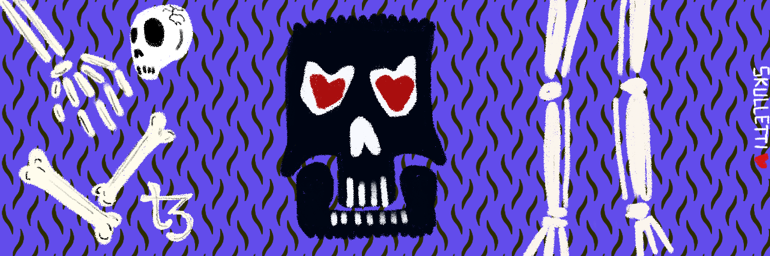 SKULLETTI TWITTER BANNER #5 static token preview