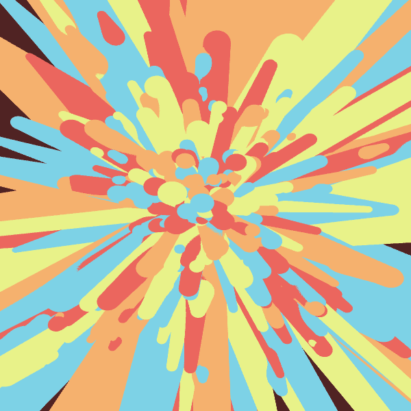 drip flower painting #4 static token preview