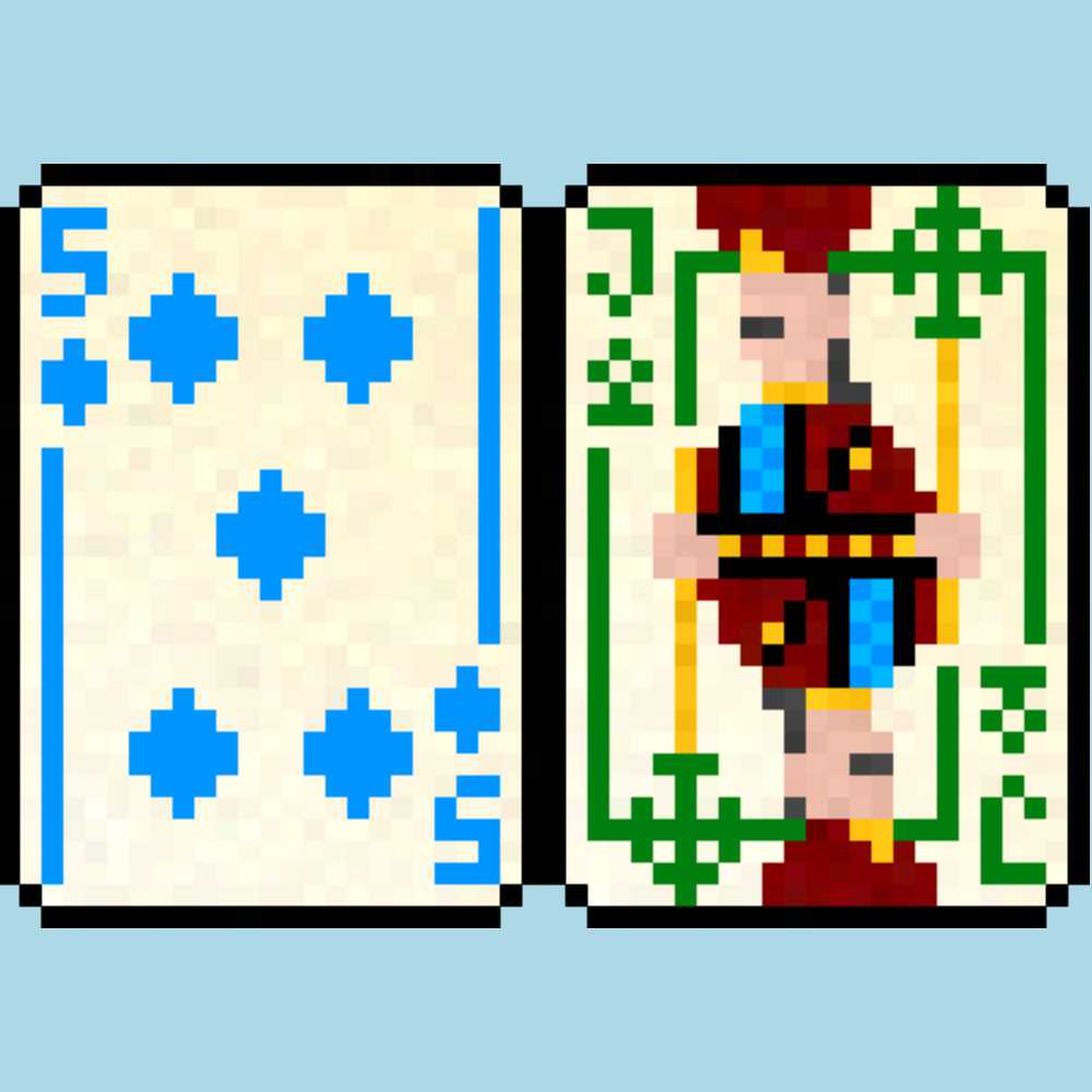 Pixel Poker #18 static token preview