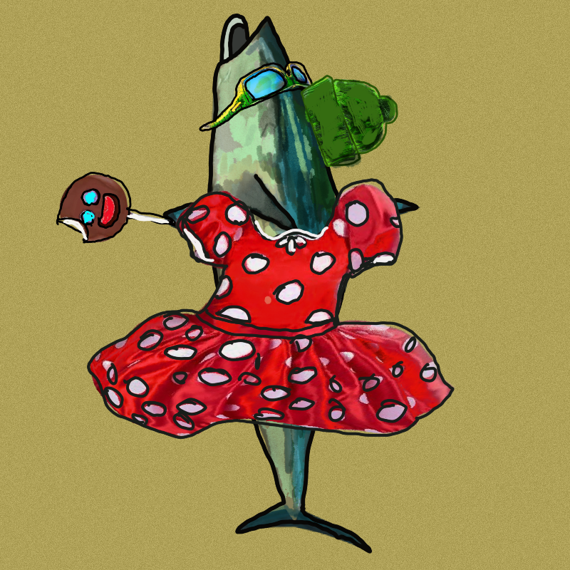 The Apathetic Crypto Fish Society #1 static token preview