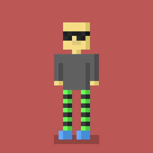 Pixel Dudes #23 static token preview