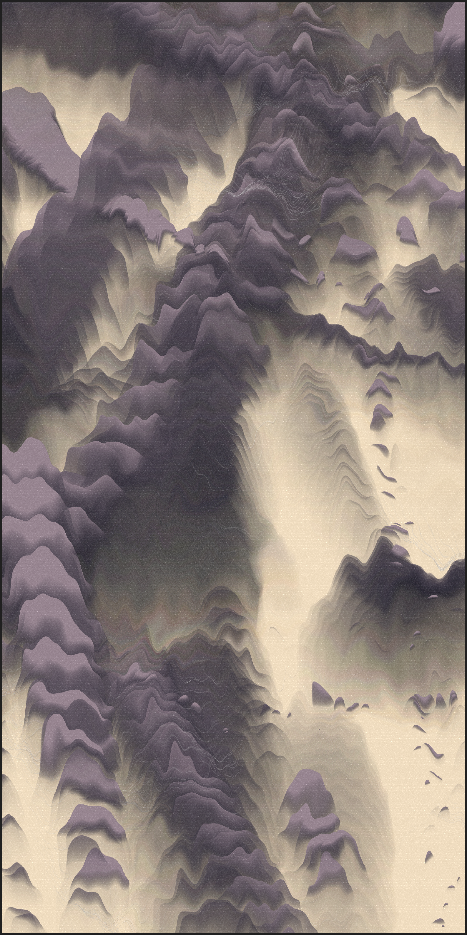 晩夏の山岳 Mountains in Late Summer #5 static token preview