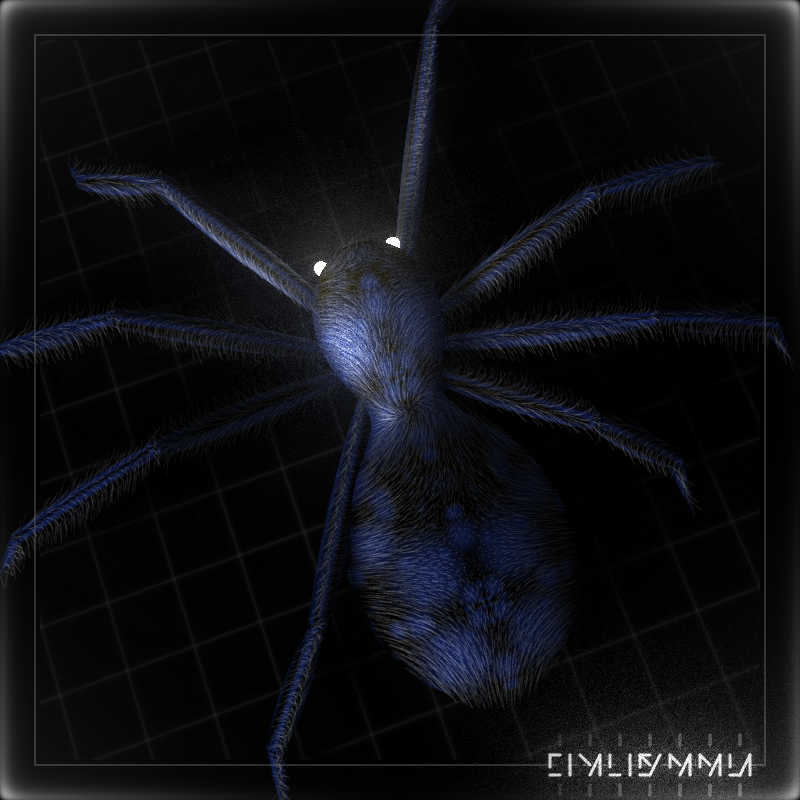 Impure Spiders #20 static token preview