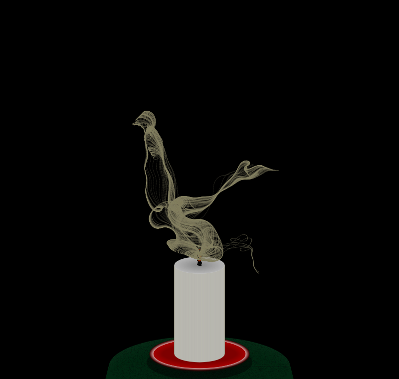 Candle in the Light Breeze #5 static token preview
