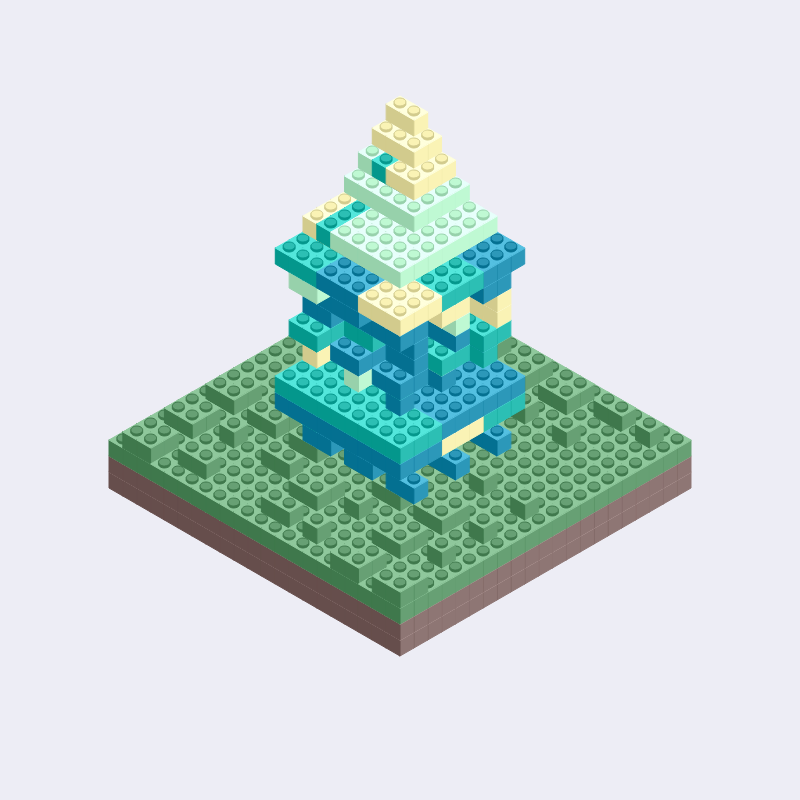 Plastic Town I #17 static token preview
