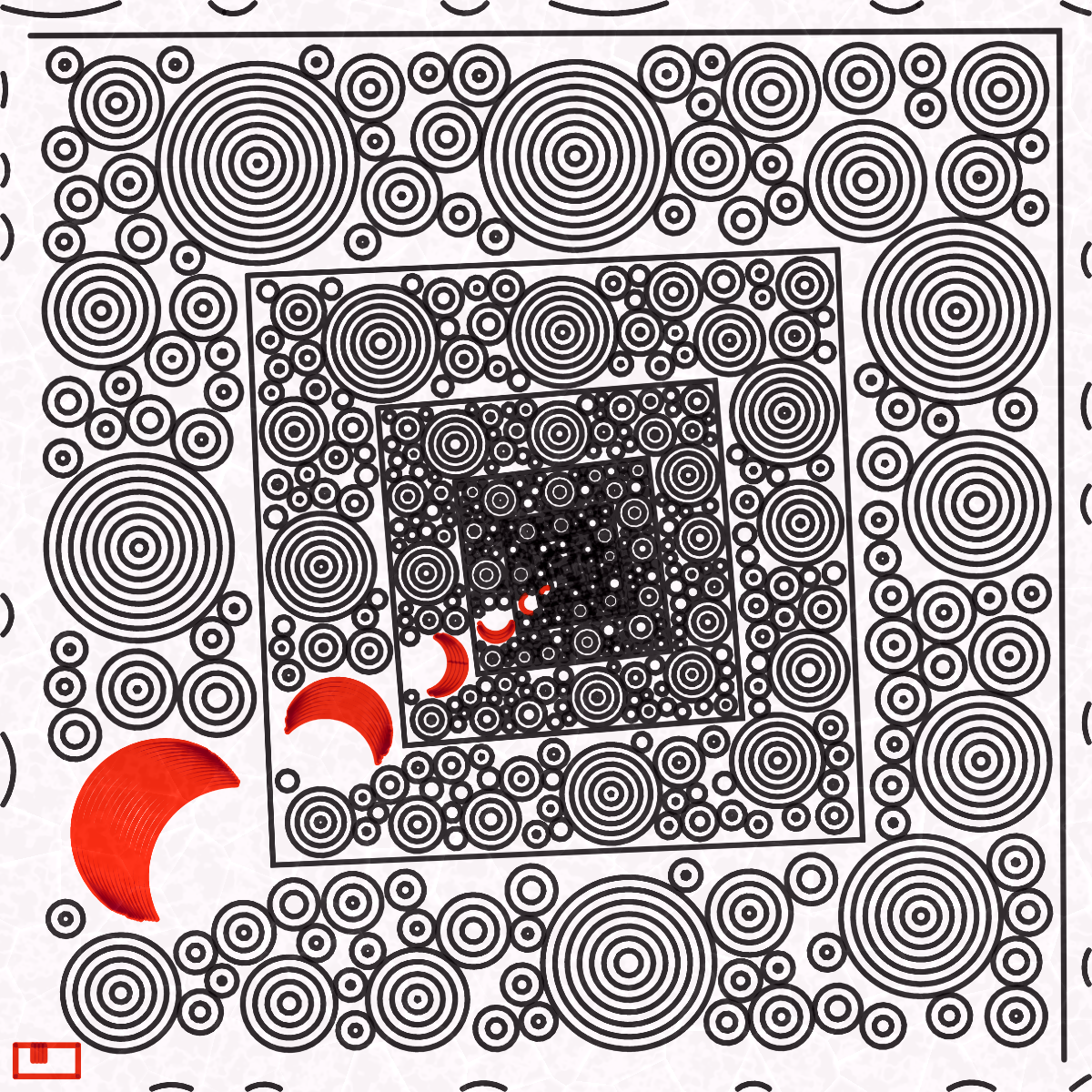 Plottable Circleception (8 frames) #18 static token preview