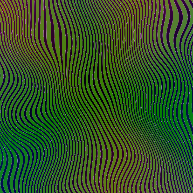 Wave Lines #17 static token preview