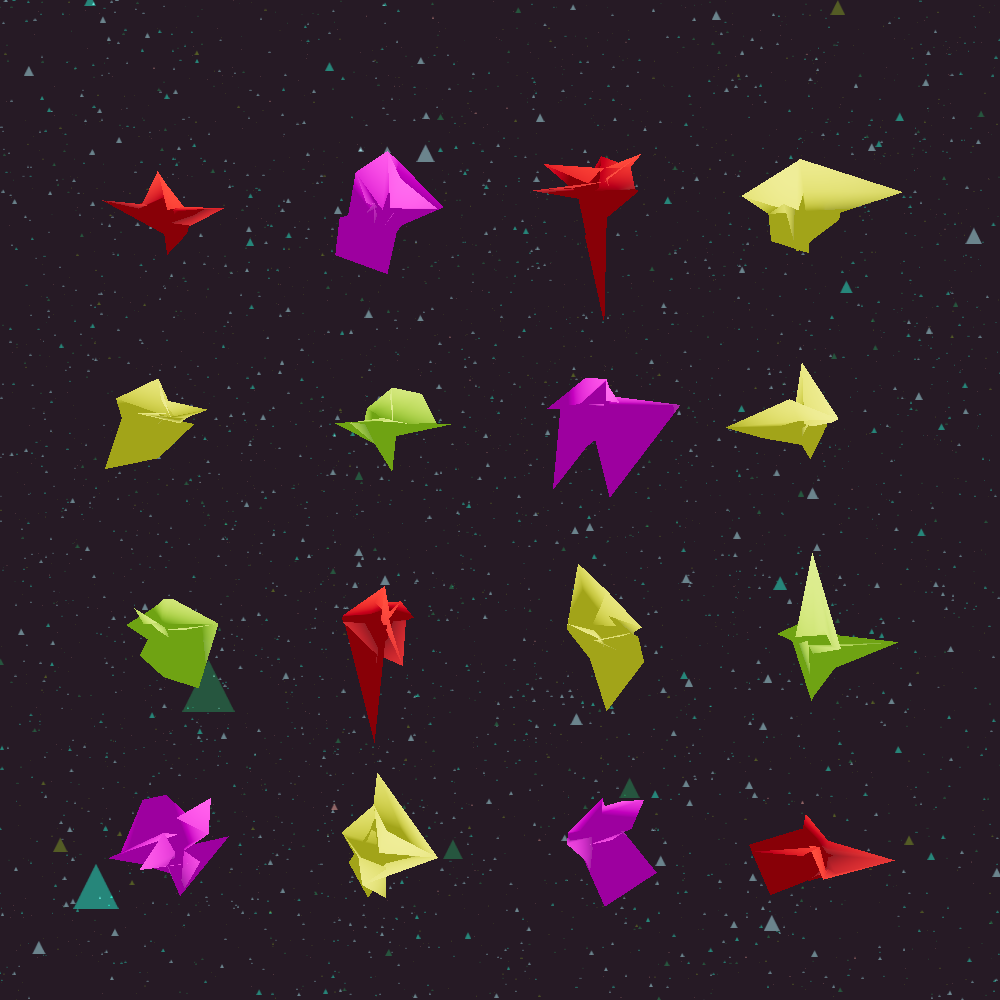 I heard y'all like triangles #14 static token preview