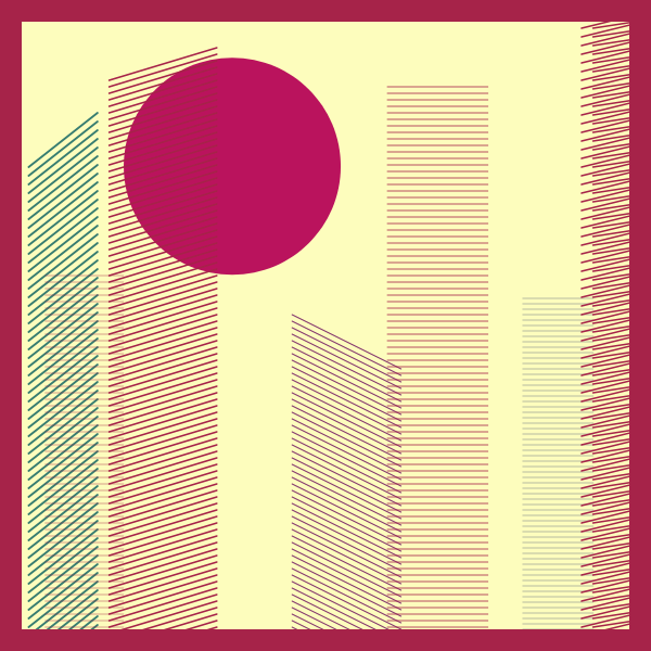 Abstract city #1 static token preview