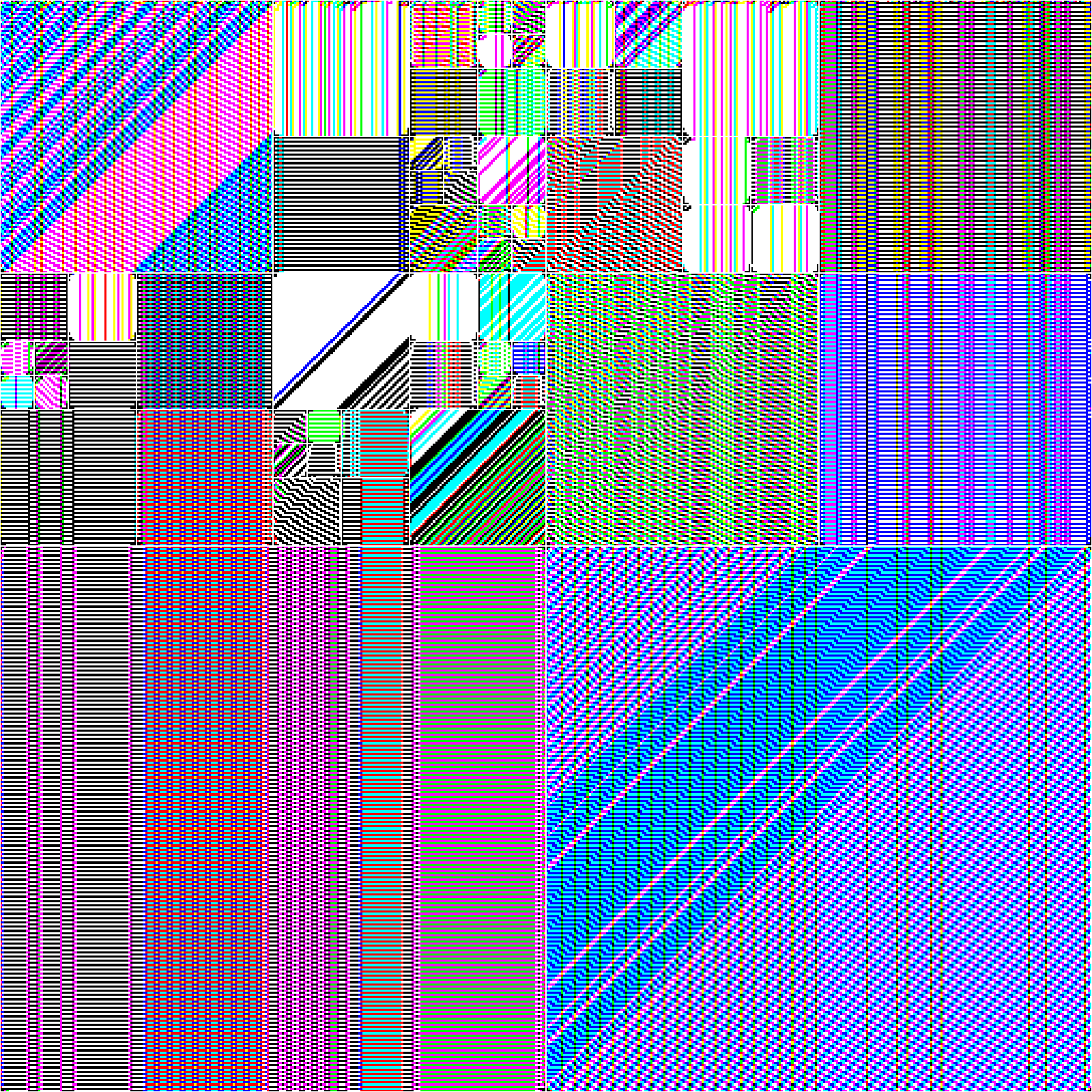 RULES (for Elementary Cellular Automata) #23 static token preview