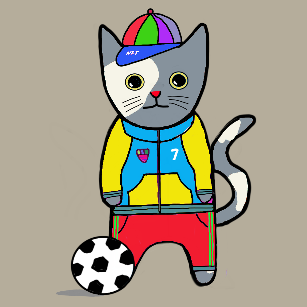 Sports cat #6 static token preview